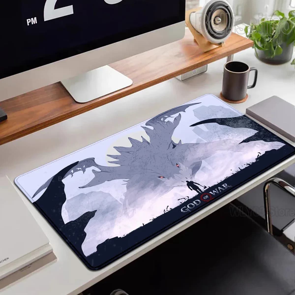 Tapis de souris XXL God of War slide 12