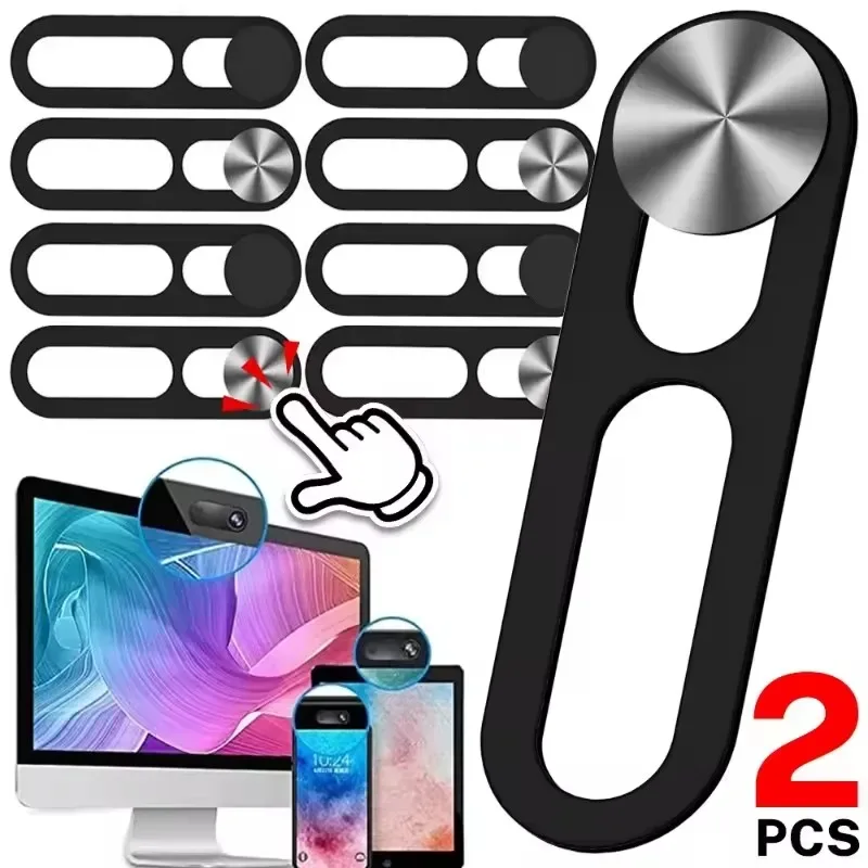 Cache-caméra de confidentialité coulissant pour iPhone 14, 15, 16 et tablettes