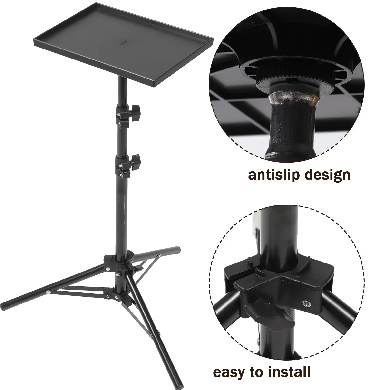 Trépied réglable pour vidéoprojecteur et ordinateur portable - Image 6