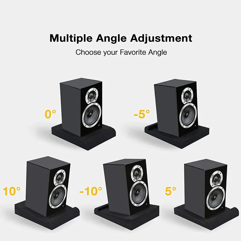 Supports d'isolation acoustique en mousse pour moniteurs de studio - Lot de 2 - Image 6