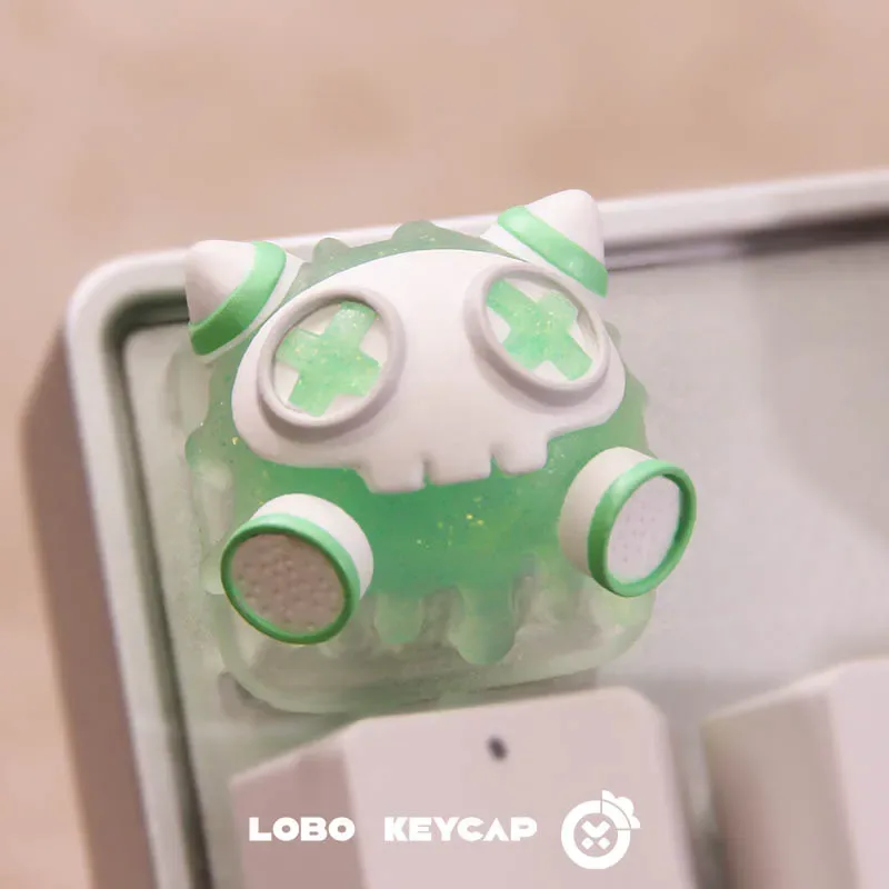Touche ESC artisanale en résine pour clavier mécanique - Profil OEM R4 slide 14