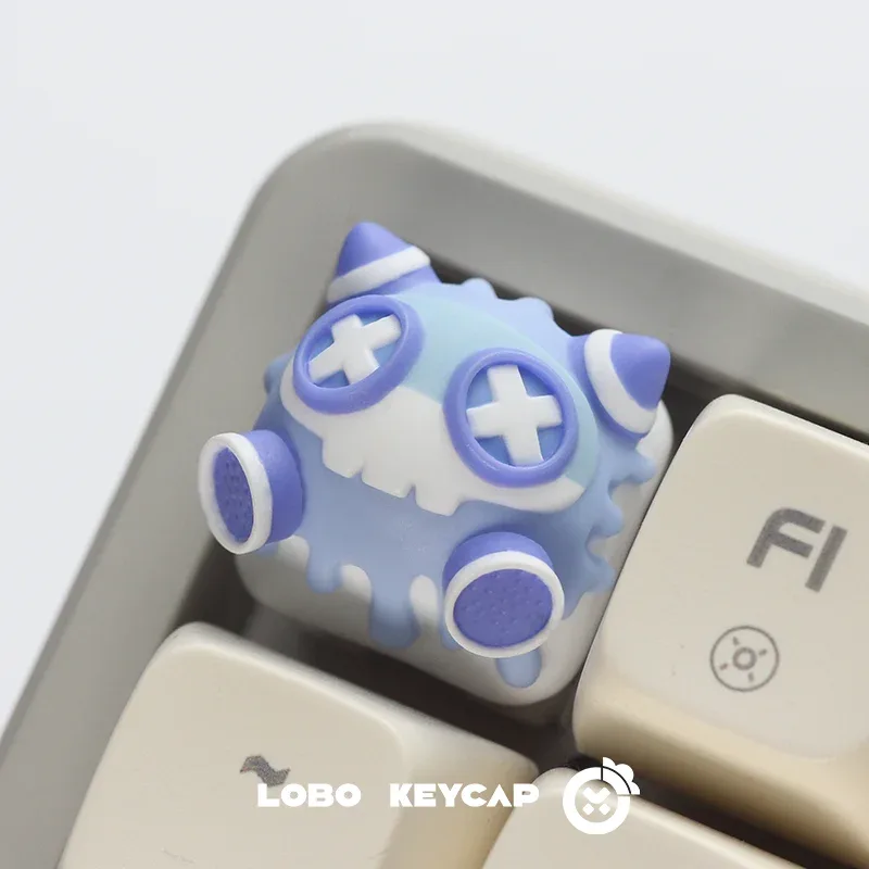 Touche ESC artisanale en résine pour clavier mécanique - Profil OEM R4 slide 15