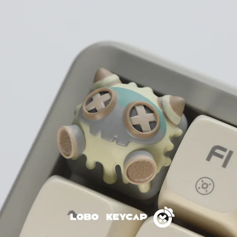 Touche ESC artisanale en résine pour clavier mécanique - Profil OEM R4 slide 18