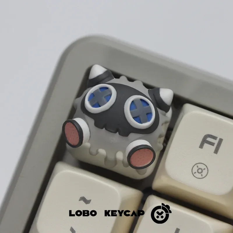 Touche ESC artisanale en résine pour clavier mécanique - Profil OEM R4 slide 10