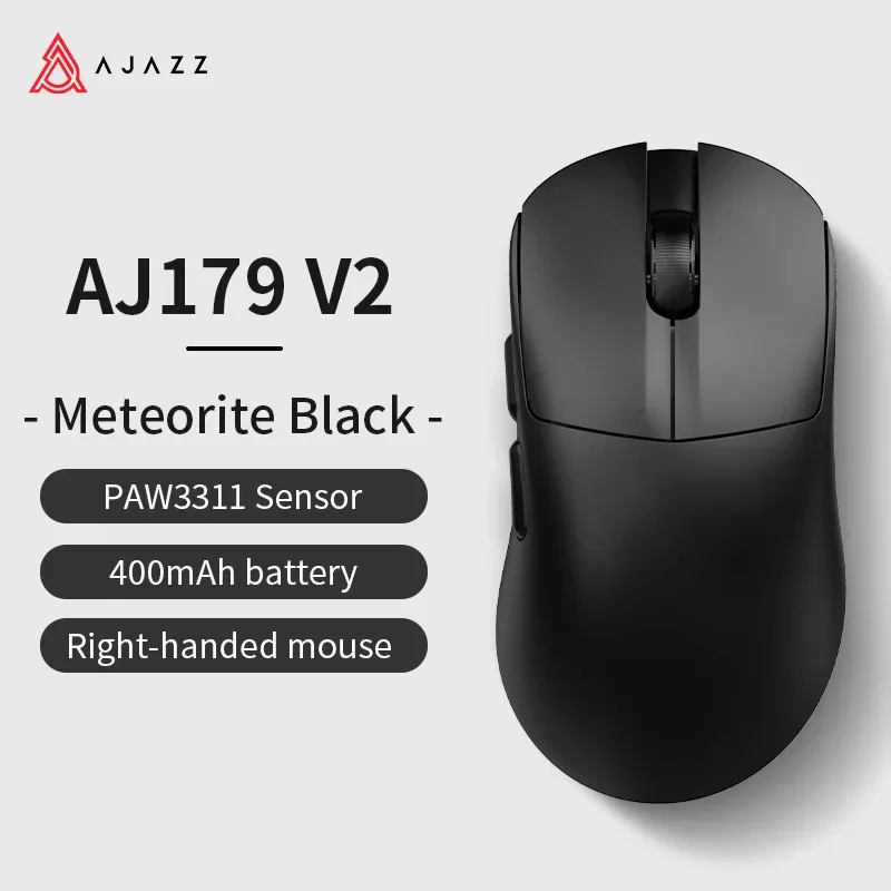 AJAZZ AJ179V2 MAX Souris Gaming Triple Mode avec Station de Charge Magnétique, Capteur PAW3311, 8K slide 10