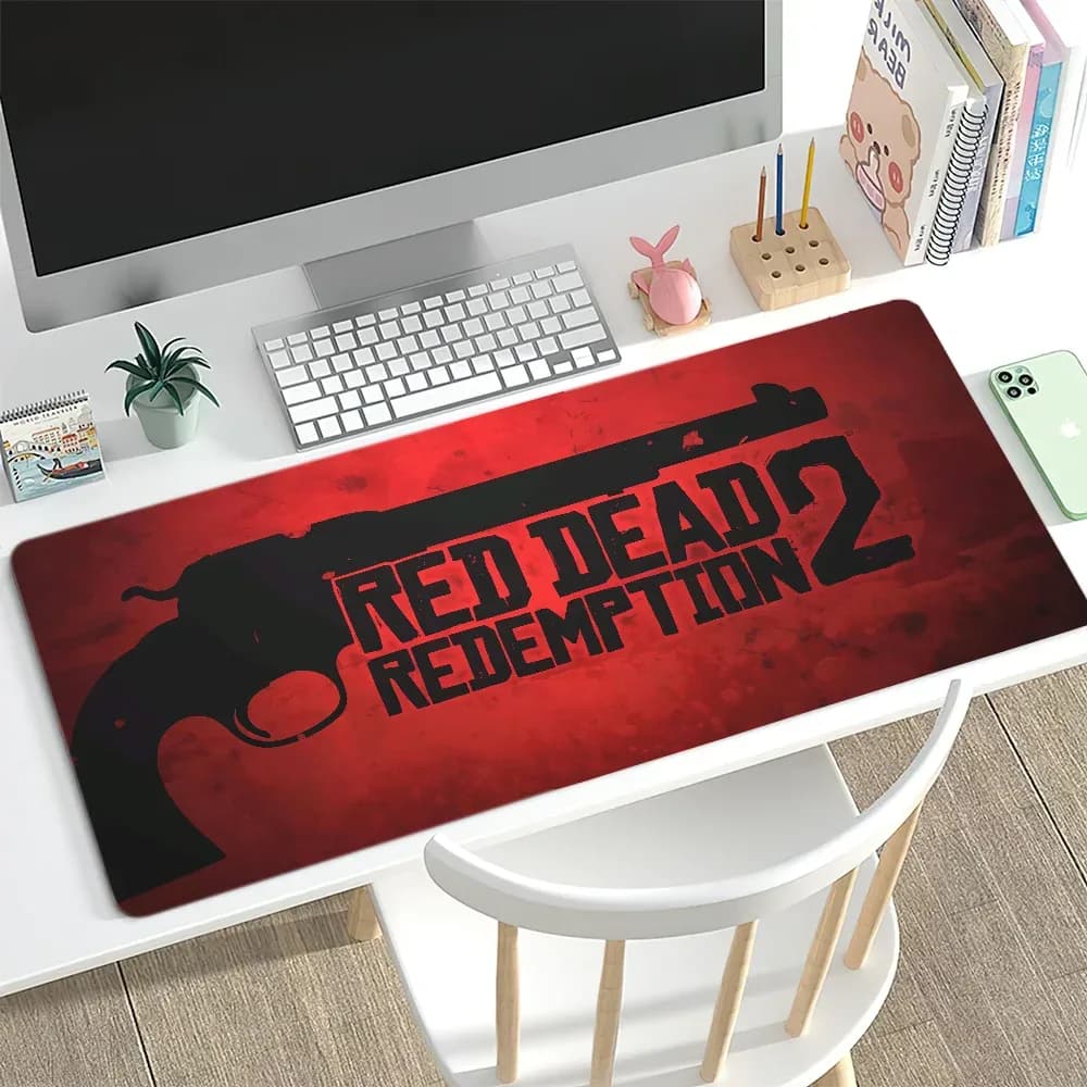 Tapis de souris gaming Red Dead Redemption 2 - Format XXL antidérapant - Image 5