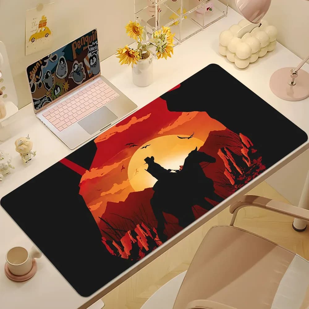 Tapis de souris gaming Red Dead Redemption 2 - Format XXL antidérapant slide 9