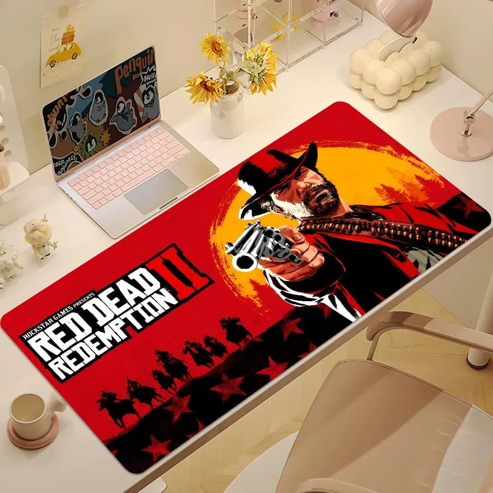 Tapis de souris gaming Red Dead Redemption 2 - Format XXL antidérapant slide 8