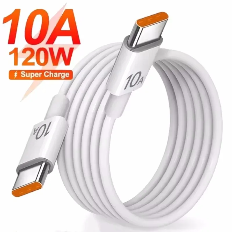 Câble de charge rapide USB-C vers USB-C 120W - 10A