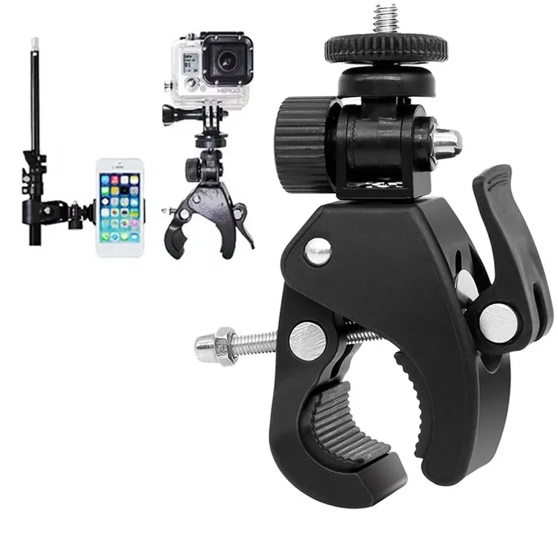 Pince de fixation universelle pour guidon - Support pour caméra d'action - Image 1