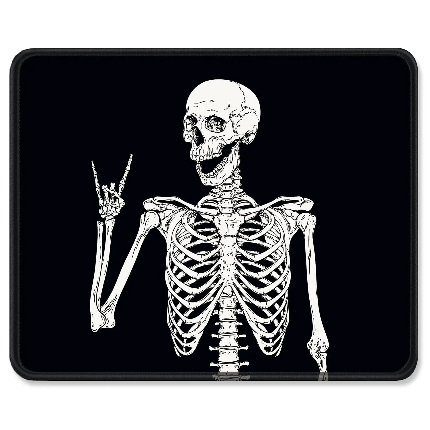 Tapis de souris design géométrique avec bords cousus slide 8
