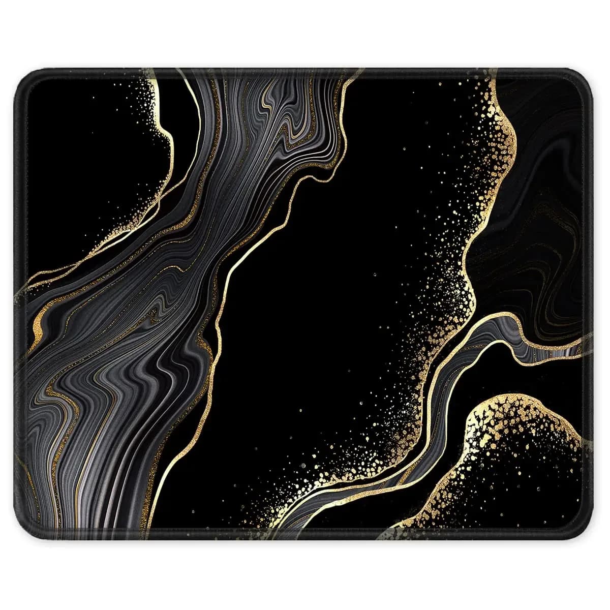 Tapis de souris design géométrique avec bords cousus slide 18