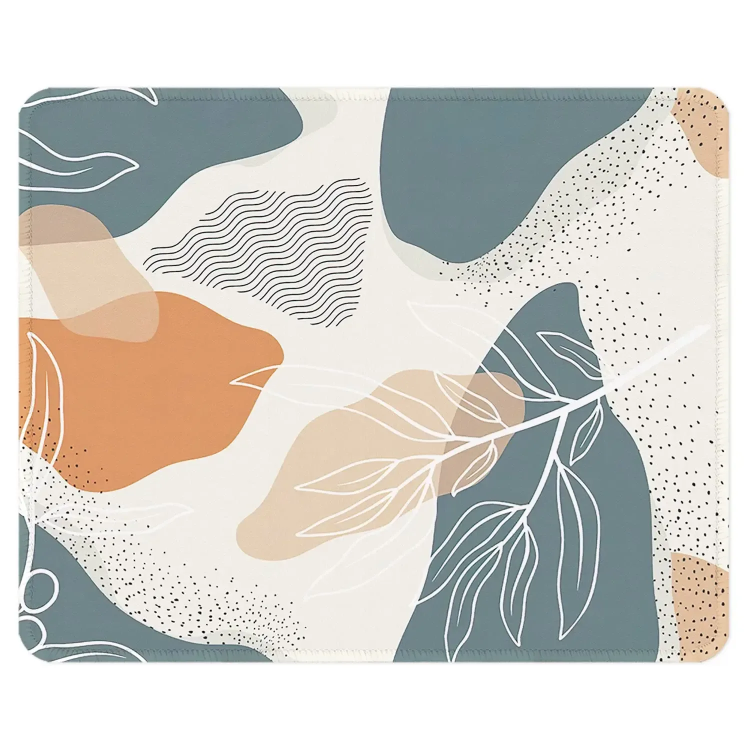 Tapis de souris design géométrique avec bords cousus slide 21