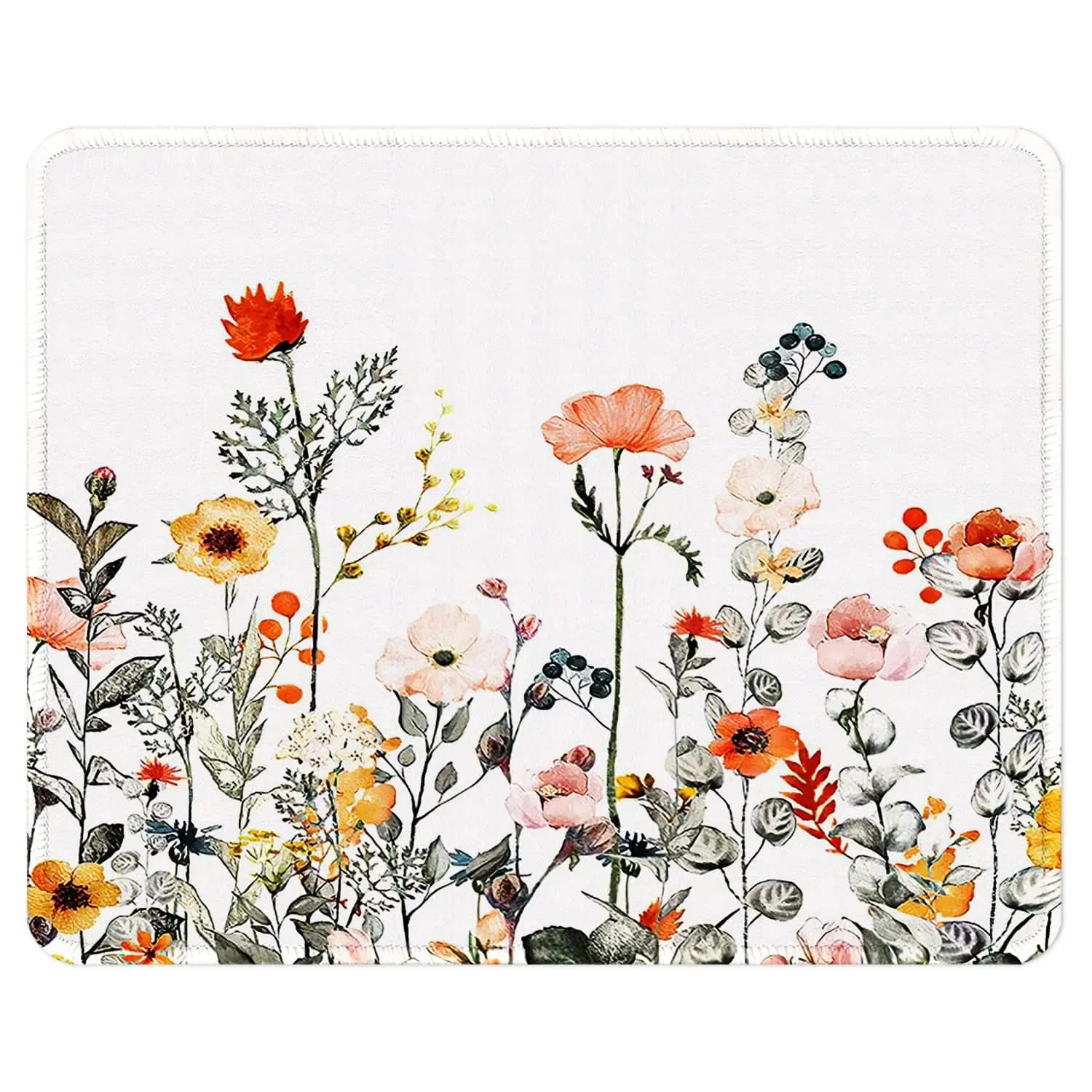 Tapis de souris design géométrique avec bords cousus slide 17