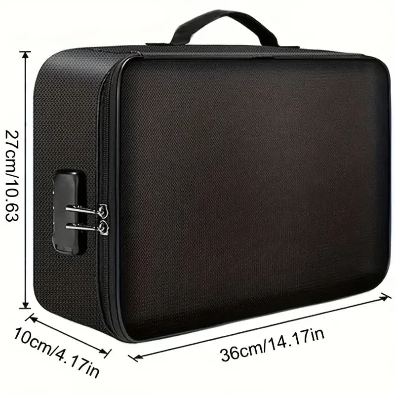 Sac à documents ignifuge et étanche avec verrouillage de sécurité slide 8