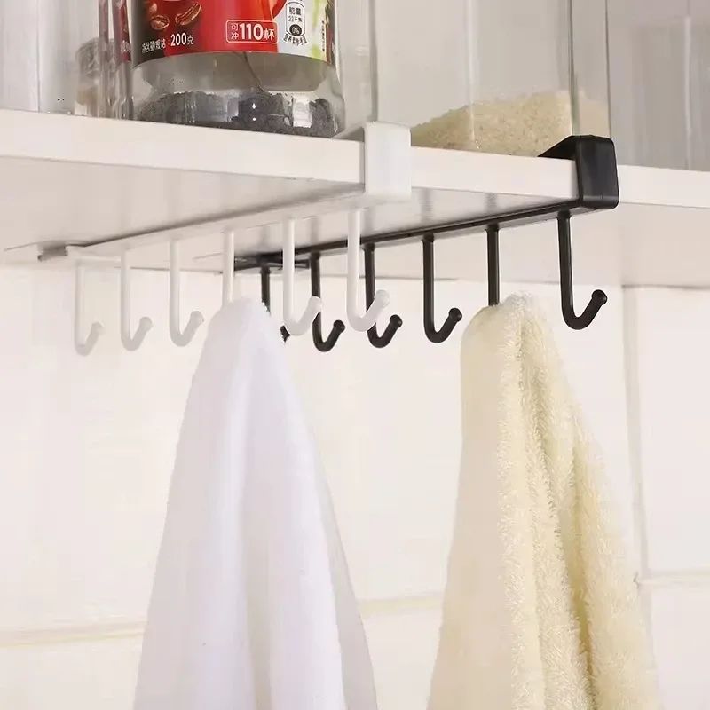 Porte-tasses suspendu à 6 crochets pour placard de cuisine - Image 4