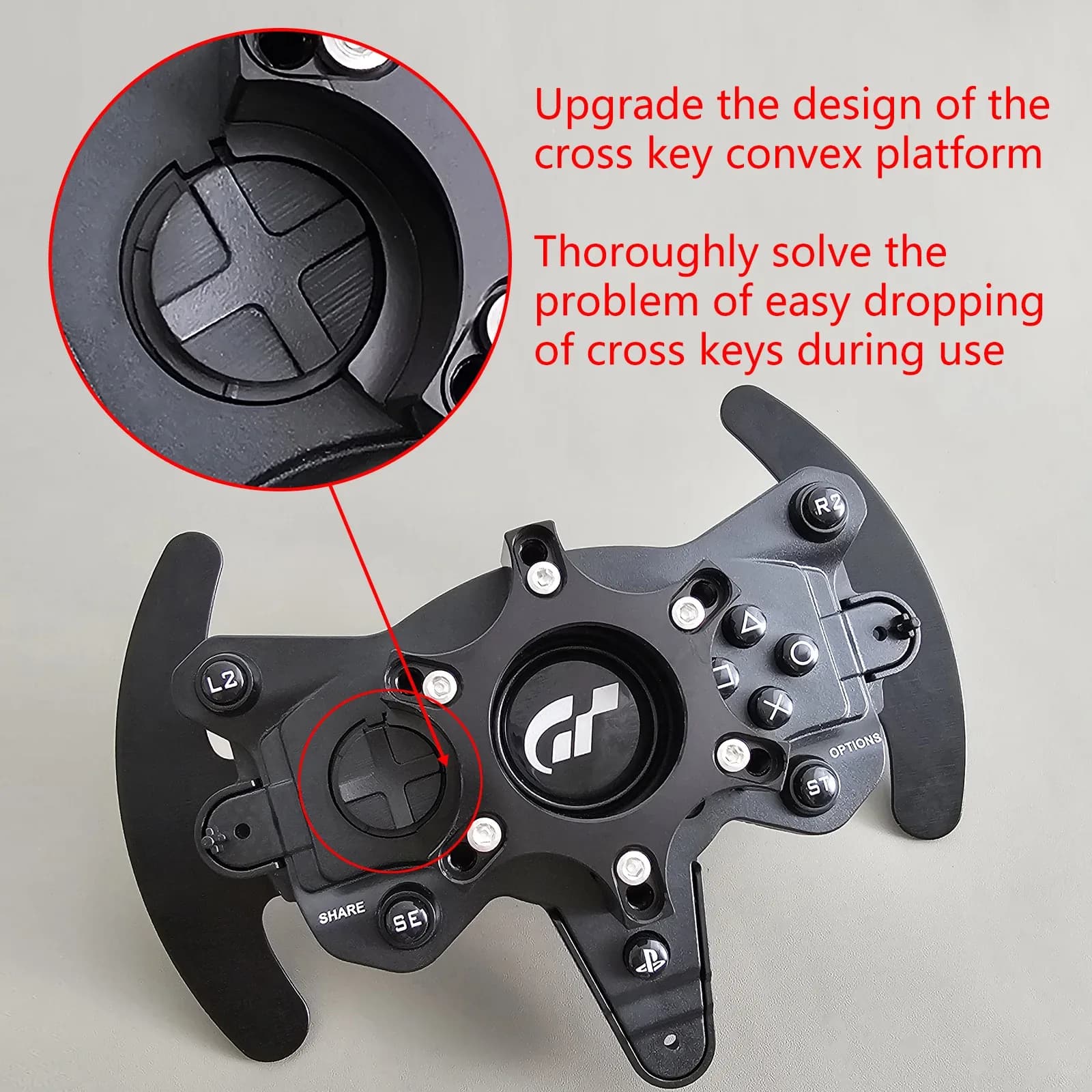Adaptateur de Volant pour Bases Thrustmaster T300 RS, GT, Ferrari 599, TS-XW, P310 et R383 slide 2
