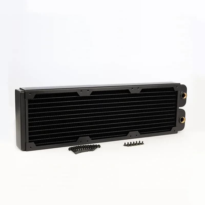 Radiateur en cuivre SysCooling Série RC 40mm - Haute Performance (120/160/240/360/480mm) slide 6