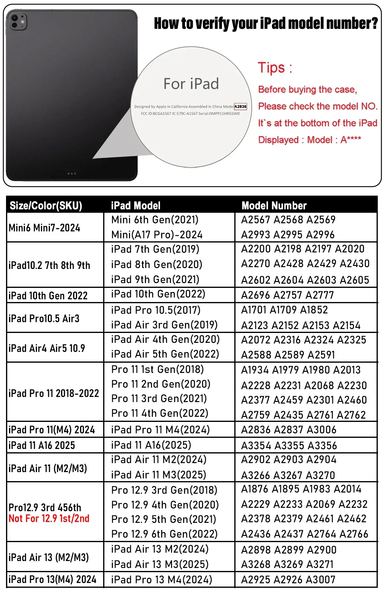 Étui intelligent avec porte-stylet pour iPad Pro, Air, Mini et iPad slide 2