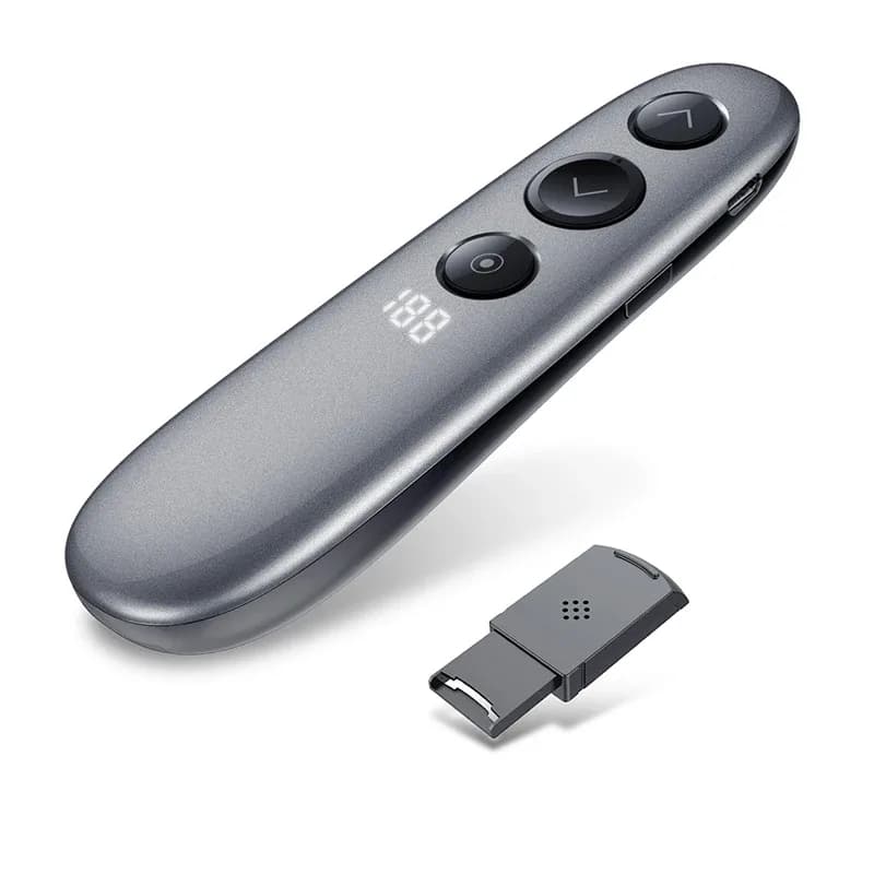 Télécommande de présentation sans fil 2,4 GHz avec fonction Air Mouse - Image 1