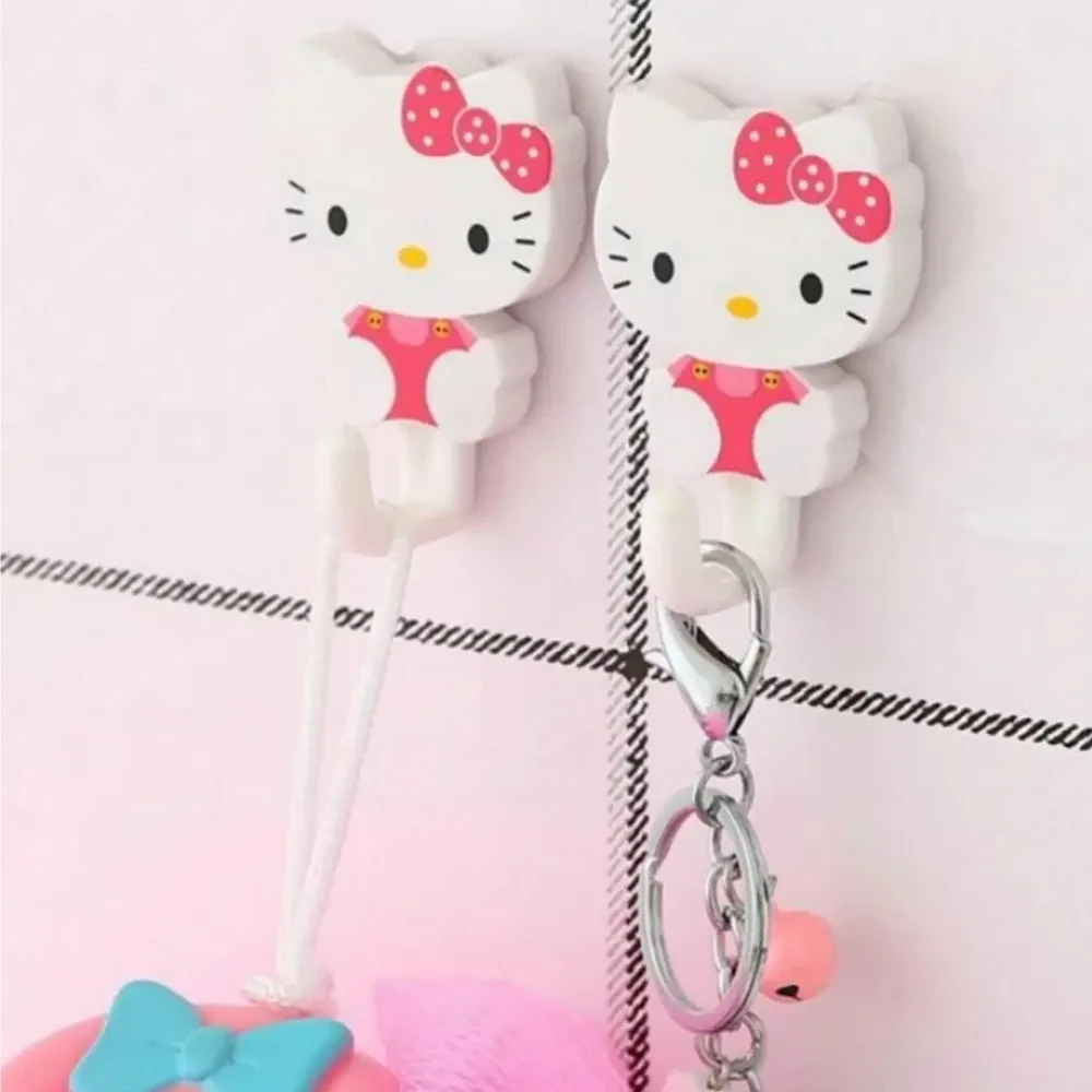 Lot de 2 crochets muraux adhésifs Sanrio Hello Kitty slide 4