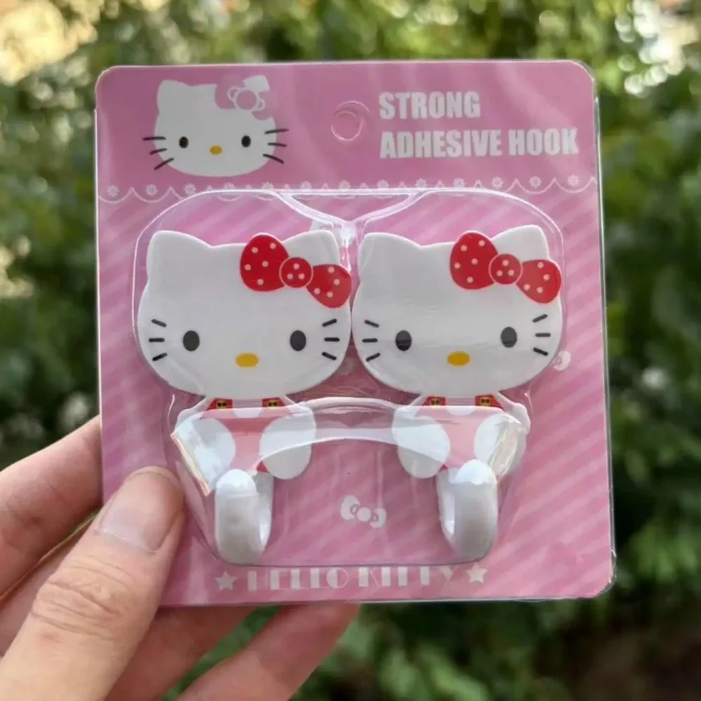 Lot de 2 crochets muraux adhésifs Sanrio Hello Kitty slide 7