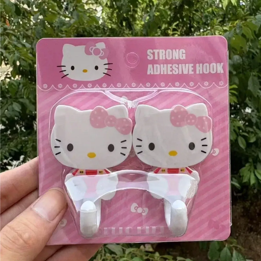 Lot de 2 crochets muraux adhésifs Sanrio Hello Kitty slide 8
