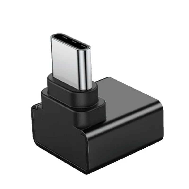 Adaptateur USB 3.0 femelle vers USB-C mâle, coudé à 90°, compatible OTG - Image 4
