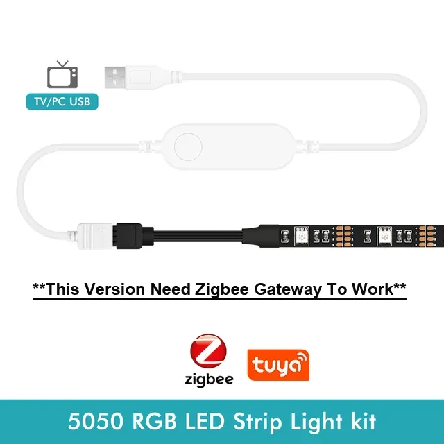 Ruban LED RGB Intelligent USB pour Rétroéclairage TV - Compatible Alexa et Google Home slide 8