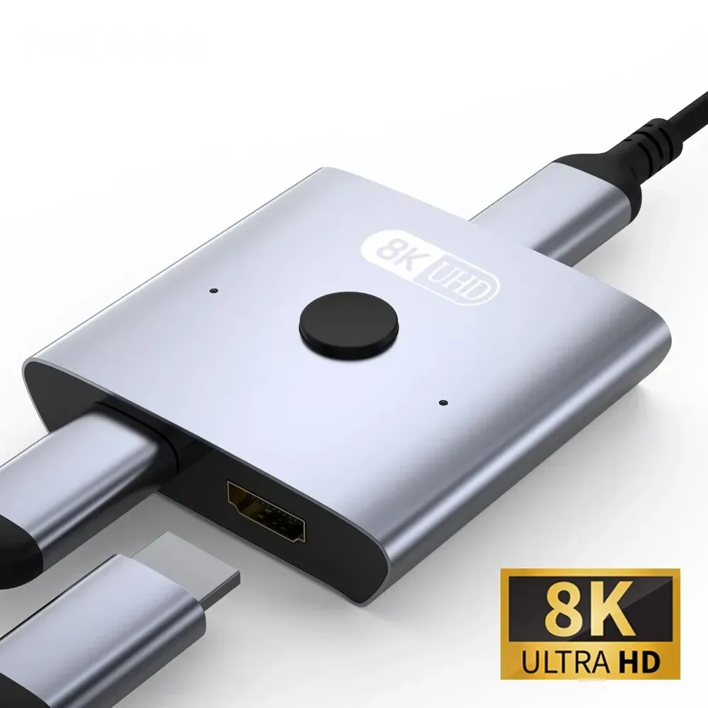 Commutateur HDMI 2.1 Bidirectionnel 8K NIERBO - 48 Gbps - 8K@60Hz / 4K@120Hz slide 7