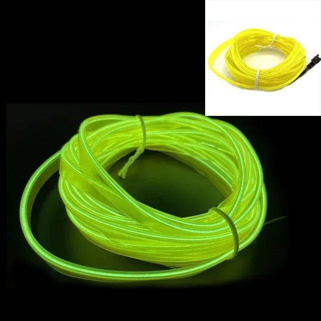 Bande lumineuse LED néon flexible pour intérieur de voiture - Éclairage d'ambiance USB slide 14