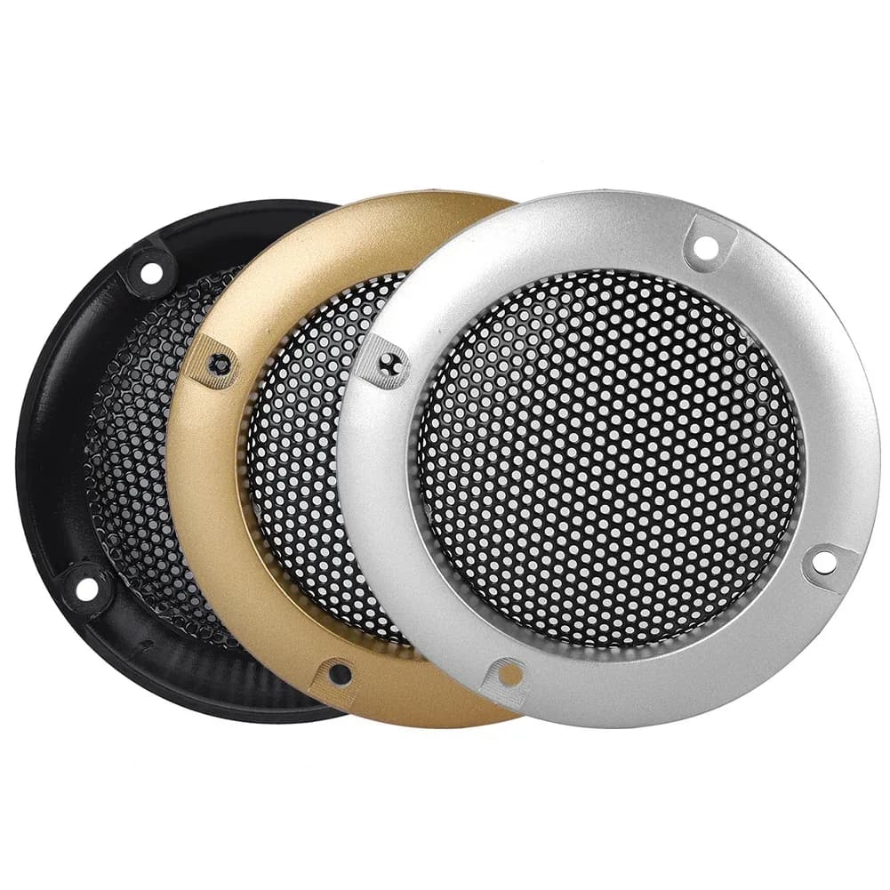 Grille de protection en maille d'acier pour haut-parleur de voiture - 2 pouces - Image 2