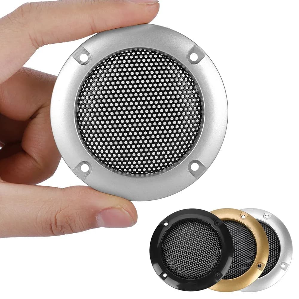 Grille de protection en maille d'acier pour haut-parleur de voiture - 2 pouces - Image 3