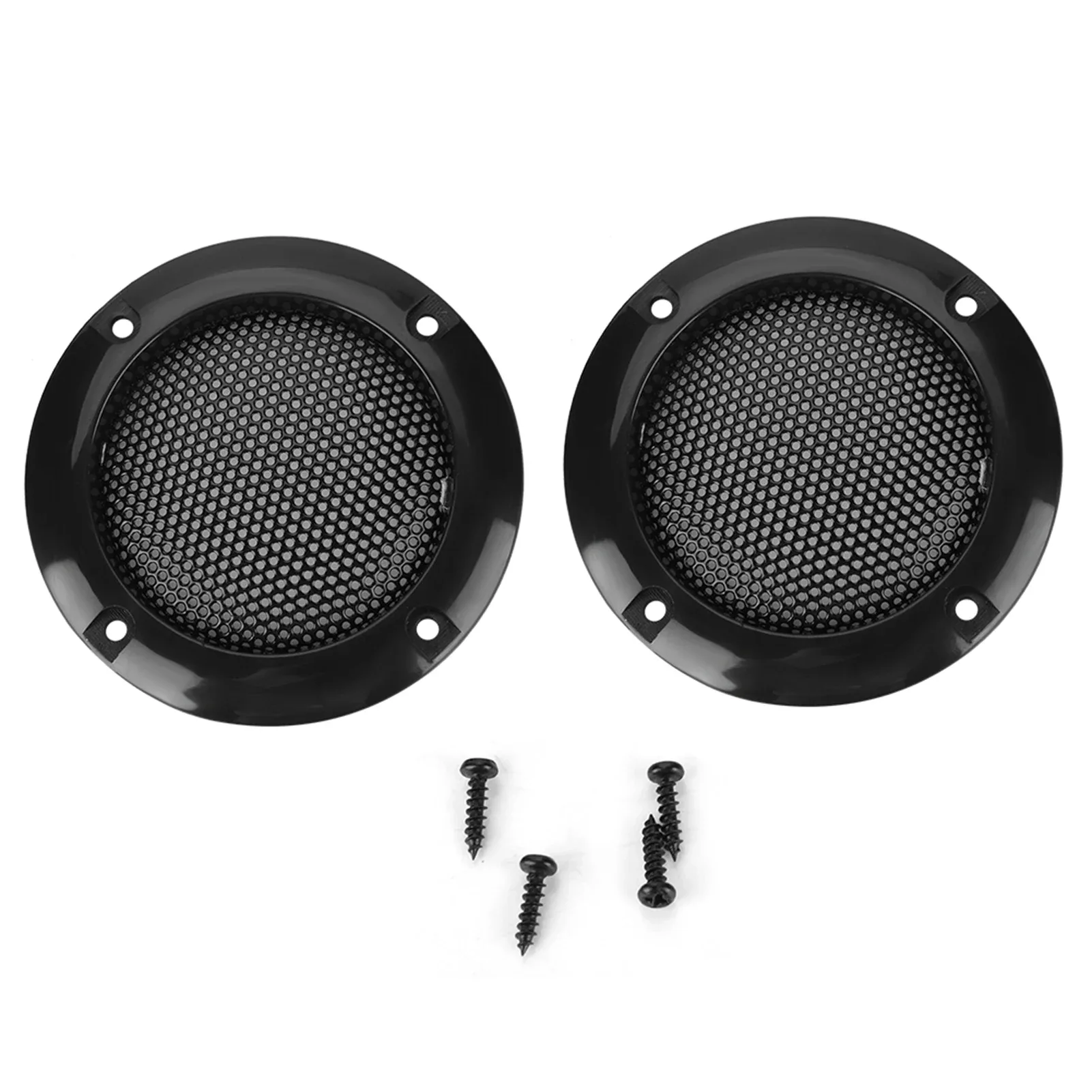 Grille de protection en maille d'acier pour haut-parleur de voiture - 2 pouces slide 8