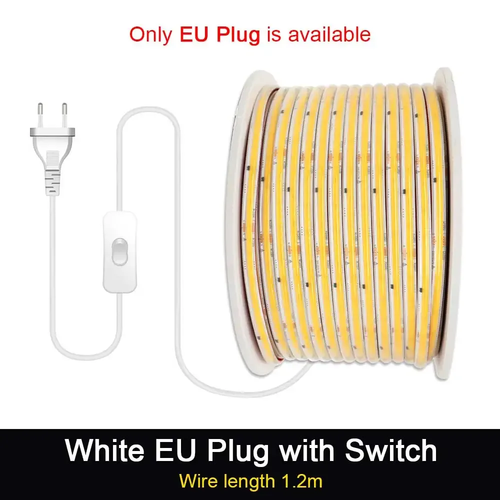 Ruban LED COB 220V IP67 Étanche et Dimmable pour Extérieur - Haute Densité FCOB slide 9