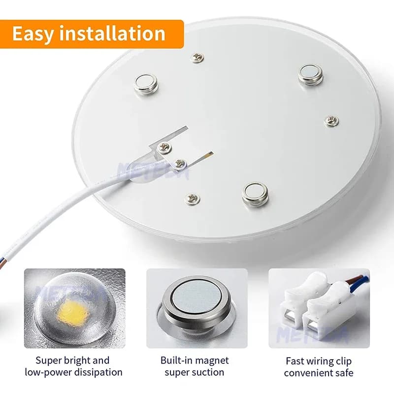 Panneau LED circulaire pour plafonnier, 12W à 36W, 220V-240V - Image 6