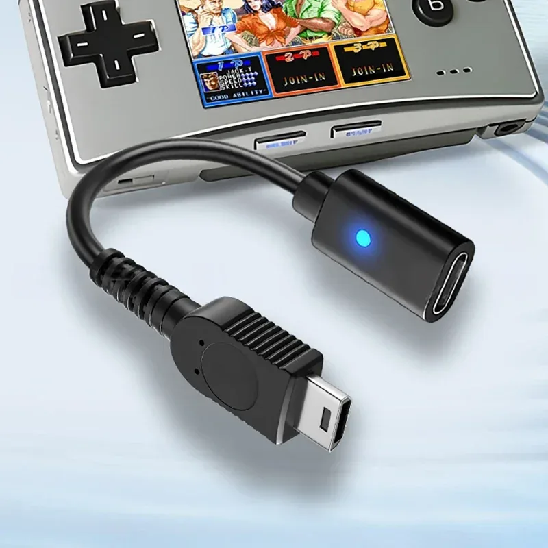 Adaptateur USB-C pour Nintendo Game Boy Micro (non-PD) avec indicateur LED slide 5