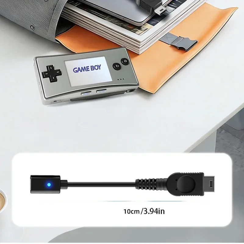 Adaptateur USB-C pour Nintendo Game Boy Micro (non-PD) avec indicateur LED slide 4
