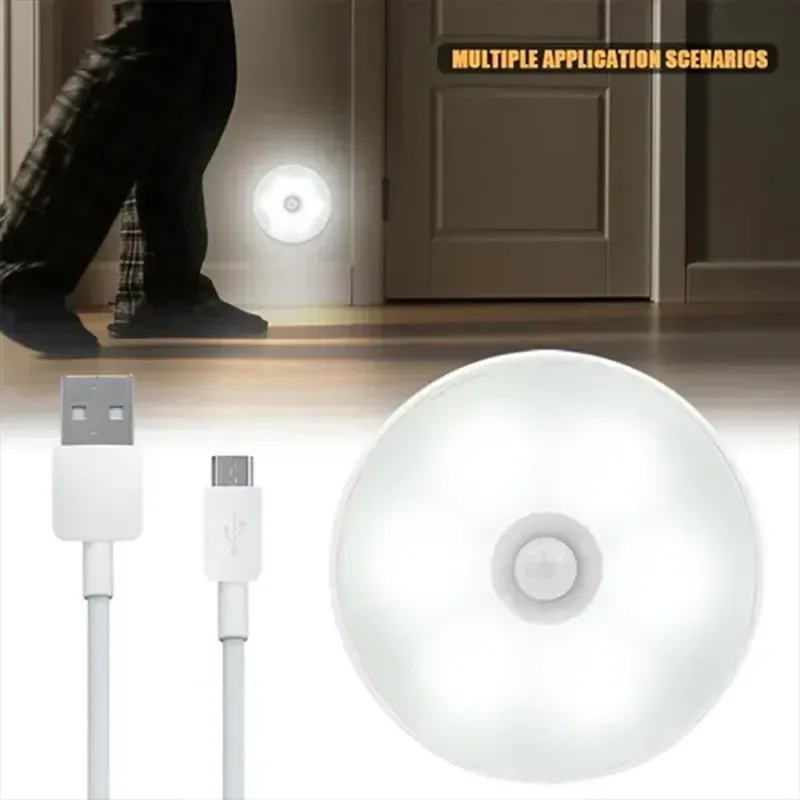 Lampe LED sans fil à détecteur de mouvement rechargeable - Image 6