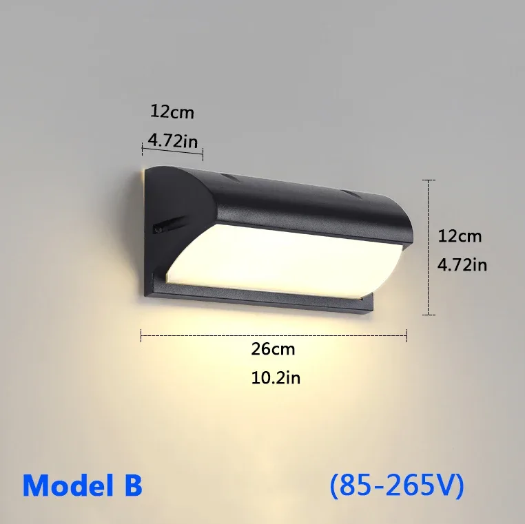 Applique murale LED extérieure IP65 avec détecteur de mouvement slide 7