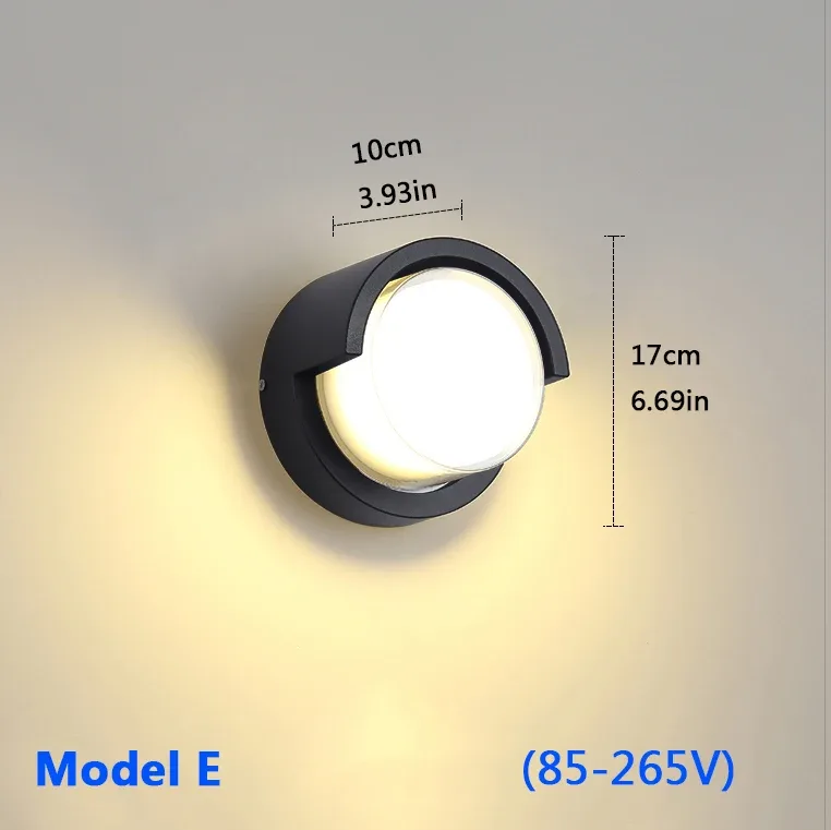 Applique murale LED extérieure IP65 avec détecteur de mouvement slide 12