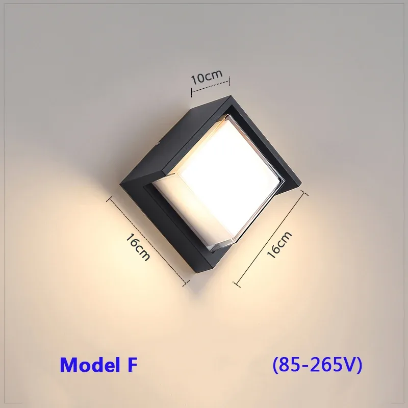 Applique murale LED extérieure IP65 avec détecteur de mouvement slide 11