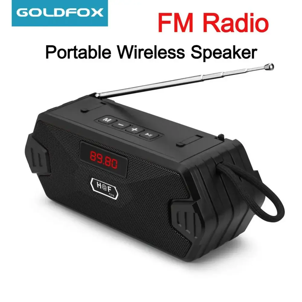 Enceinte Bluetooth portable avec radio FM, ports USB, Micro SD et AUX - Image 1