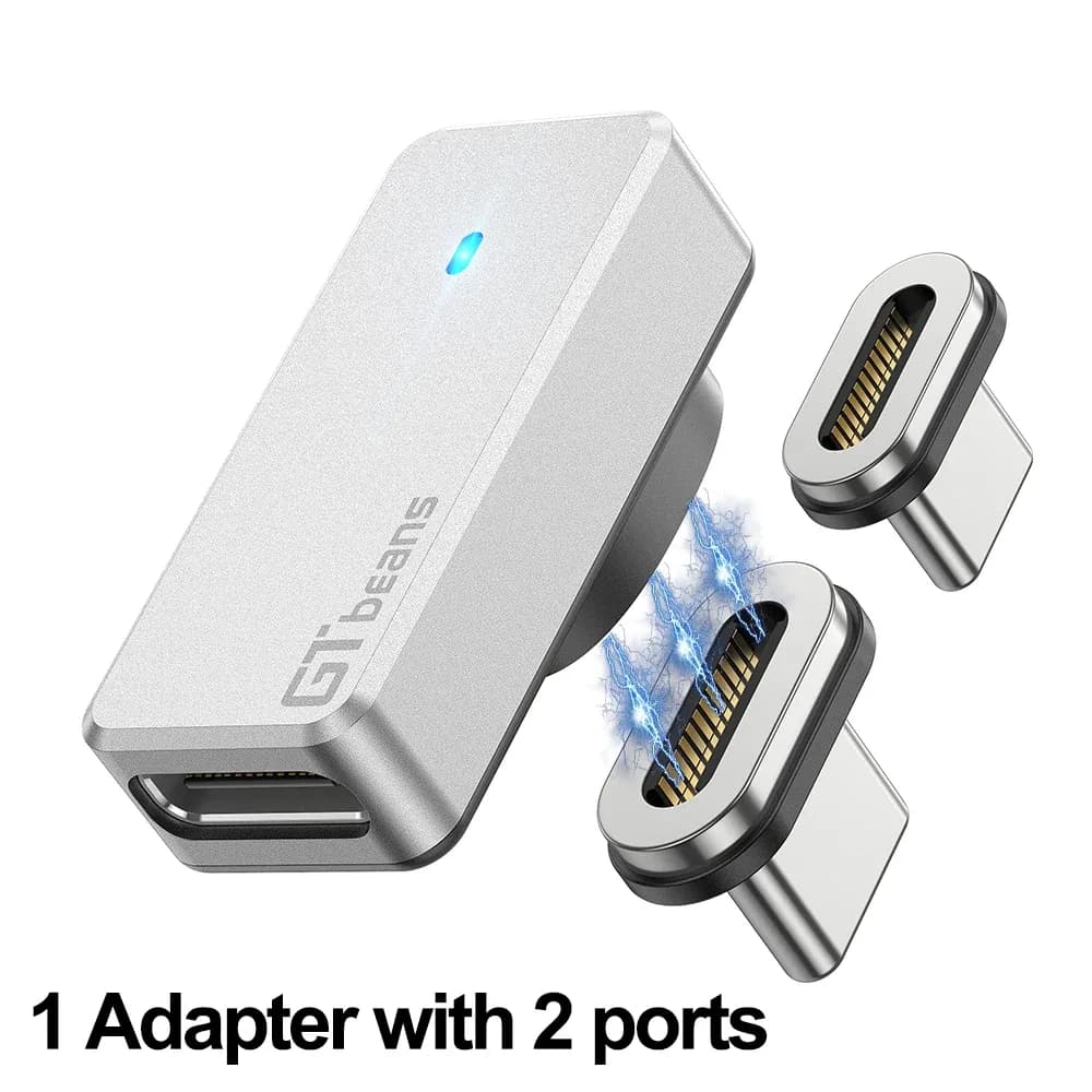 Adaptateur Magnétique USB4 / Thunderbolt 3 (USB-C) - 40Gbps, 240W, 8K@60Hz slide 7