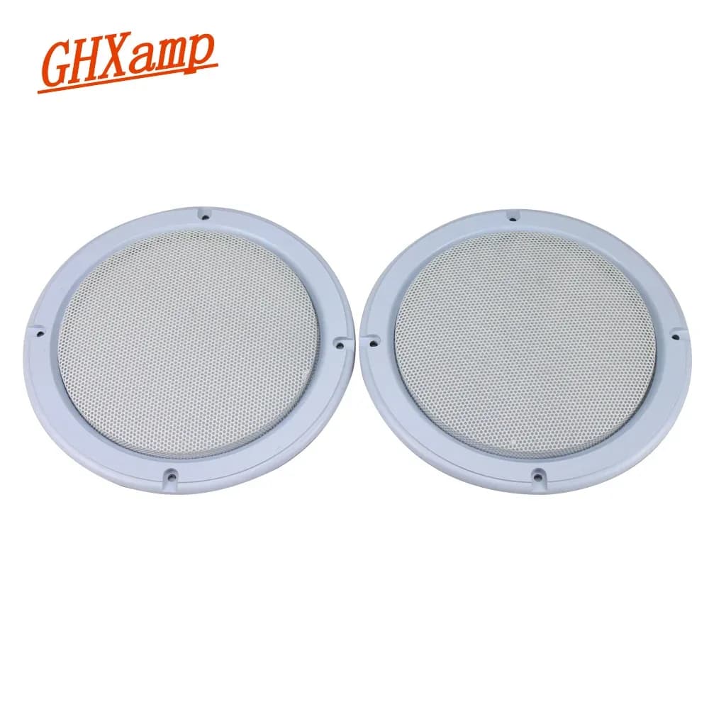 Paire de grilles de protection blanches pour haut-parleur GHXAMP (4 ou 6,5 pouces)