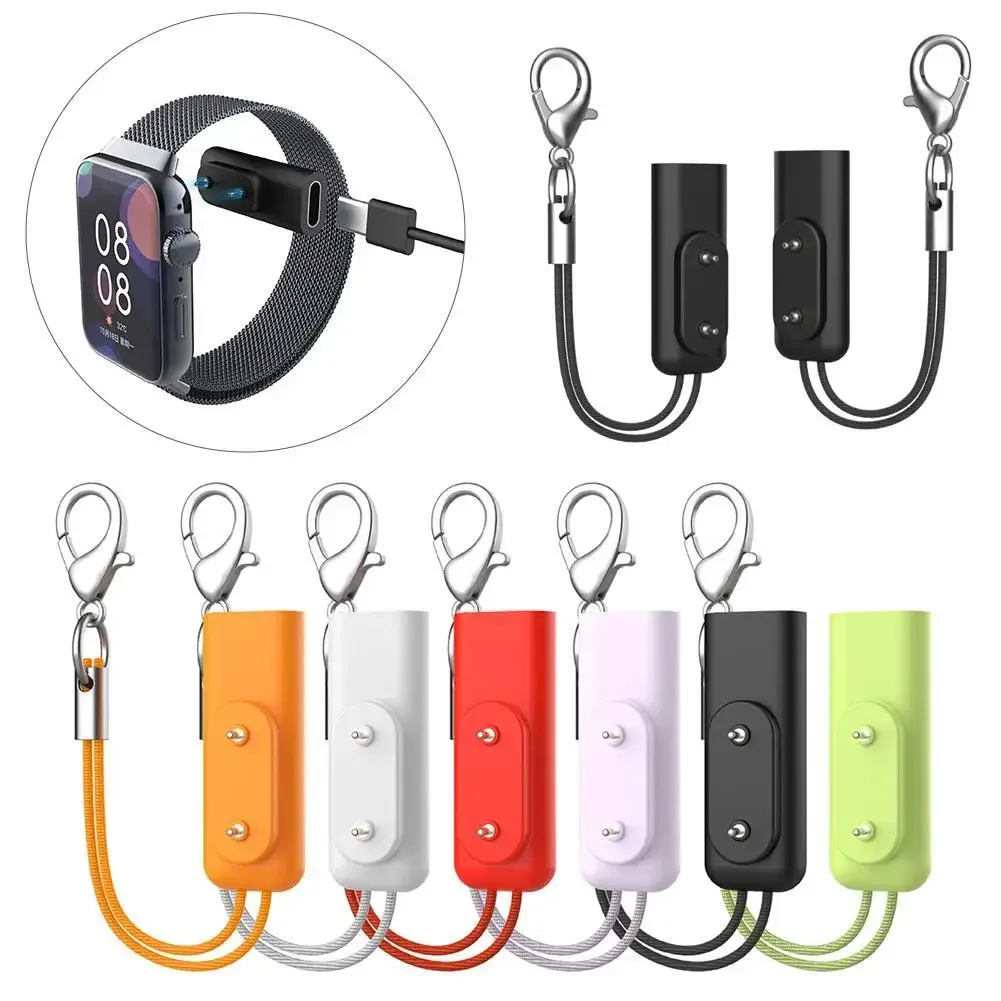 Câble de charge USB-C format porte-clés pour Huawei Band 6/7/8/9/10, Watch Fit 2/3 et Watch 4 Pro