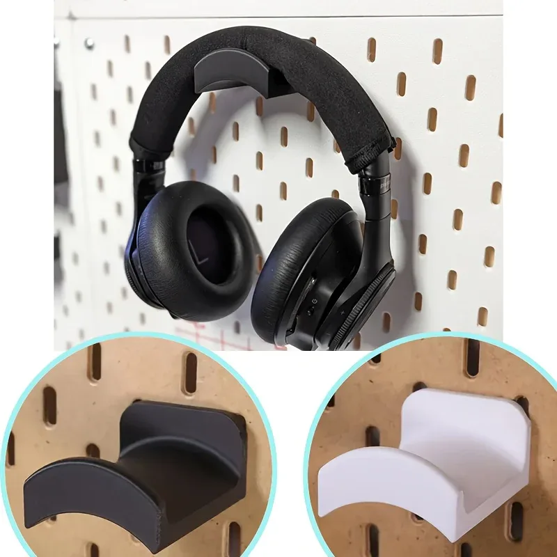 Support de casque pour panneau perforé Ikea Skadis - Image 1