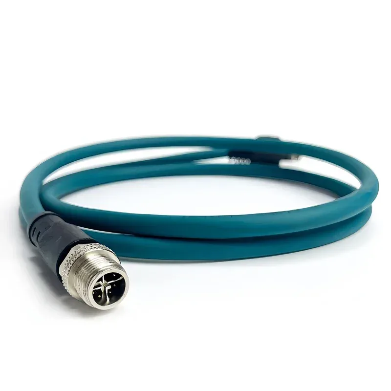 Câble Ethernet industriel M12 codage X vers RJ45 Gigabit - Image 4