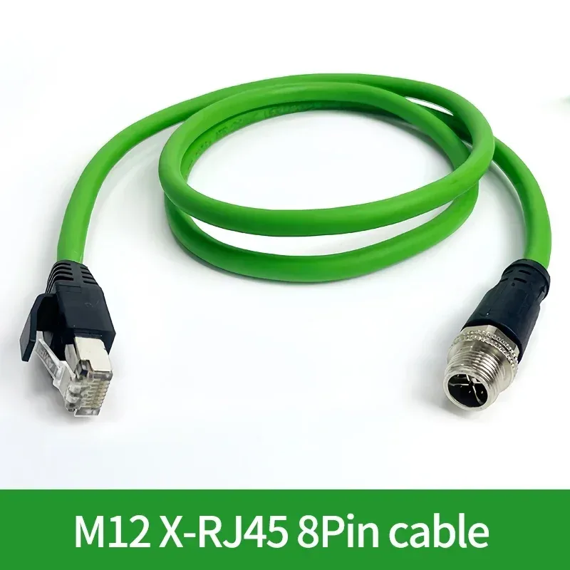 Câble Ethernet industriel M12 codage X vers RJ45 Gigabit slide 8