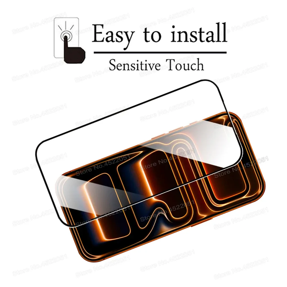 Lot de 10 protections d'écran en verre trempé 9D pour iPhone 11 à 17 Pro Max, Plus, Mini, Air - Image 6